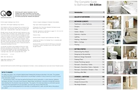 Black and Decker The Complete Guide to Bathrooms Updated 6th Edition: Beautiful Upgrades and Hardworking Improvements You Can Do Yourself (Black & Decker Complete Photo Guide) by Editors of Cool Springs Press