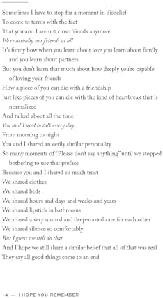 I Hope You Remember: Poems on Loving, Longing, and Living by Josie Balka