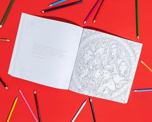 A Court of Thorns and Roses Coloring Book by Sarah J. Maas