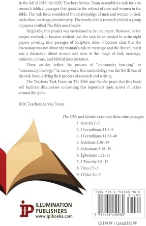 The Bible and Gender by Icoc Teachers Service Team