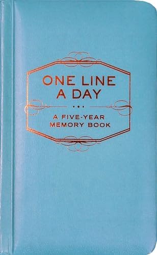 One Line A Day: A Five-Year Memory Book (5 Year Journal, Daily Journal, Yearly Journal, Memory Journal) by Chronicle Books