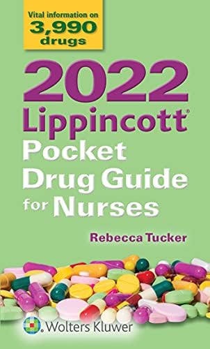 2022 Lippincott Pocket Drug Guide for Nurses by Rebecca Tucker