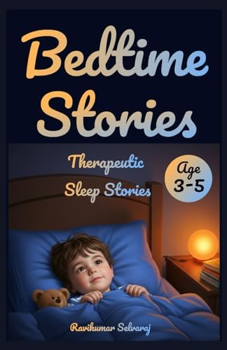 Bedtime Stories for Kids Age 3–5: Therapeutic Sleep Stories: 40+ Relaxing Tales to Ease Anxiety, Calm Night Terrors and Help Little ones Drift off Peacefully by Ravikumar Selvaraj