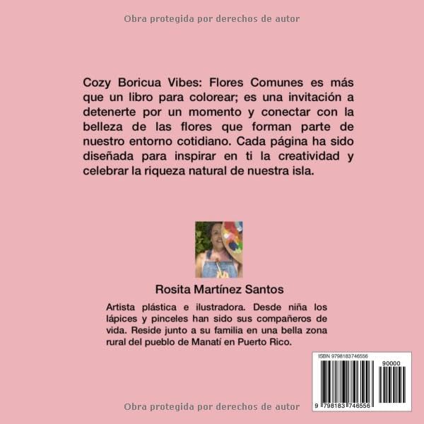 Cozy Boricua Vibes: Flores Comunes 1 (Spanish Edition) by Rosita Martinez