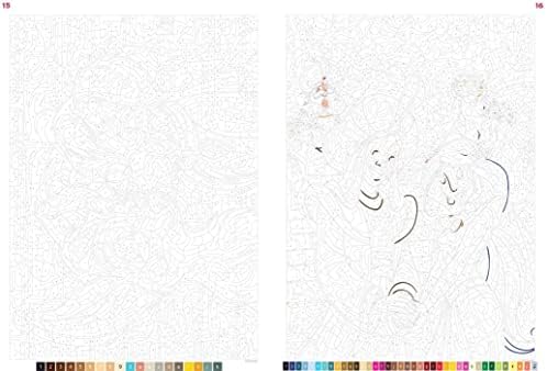 Coloriages mystères Disney - Love Stories by Alexandre Karam