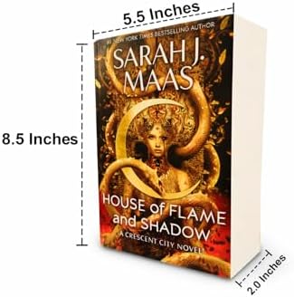 House of Flame and Shadow by Sarah J. Maas – Crescent City Book 3 (Fantasy Romance Novel, Paperback Edition) by Sarah J. Maas