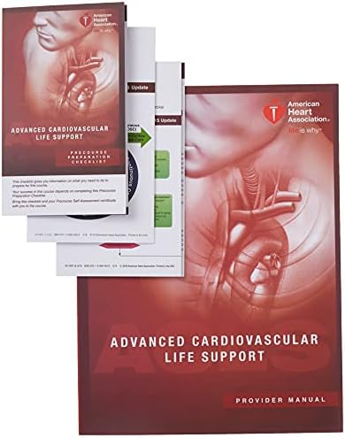 Advanced Cardiovascular Life Support Provider Manual by American Heart Association