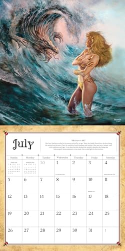 Boris Vallejo and Julie Bell's Fantasy Wall Calendar 2026: A Year of Classic Images for 2026 by Boris Vallejo