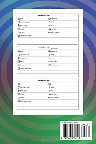 Amateur ham radio log book: Logbook for amateur radio operators|Amateur radio operator station log book |ham radio gifts for men|ham radio log ... notebook|gifts for ham radio operators by Jefferson Hardy