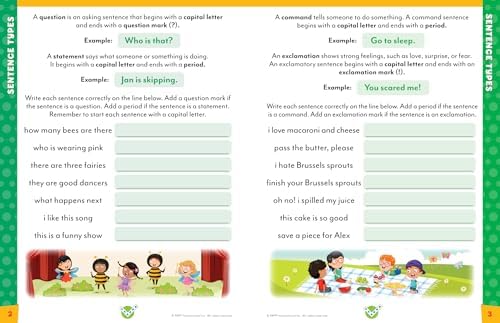 Head Start Writing & Grammar Workbooks: Ages 7-8 - 2nd Grade Prep with Sticker Sheet (Grade 2 Workbook) by PAPP