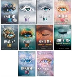 Shatter Me Series Collection 10 Box Set By Tahereh Mafi(Unite Me, Believe Me, Imagine Me, Find Me, Unravel Me, Unravel Me, Defy Me, Restore Me, Ignite Me, Watch Me) by Tahereh Mafi