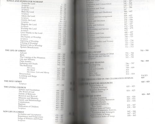 The Celebration Hymnal: Songs and Hymns for Worship, Rust by Tom Fettke