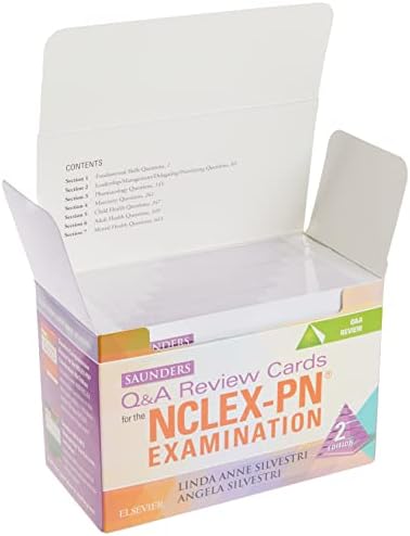Saunders Q&A Review Cards for the NCLEX-PN Examination by Linda Anne Silvestri PhD RN ANEF FAAN