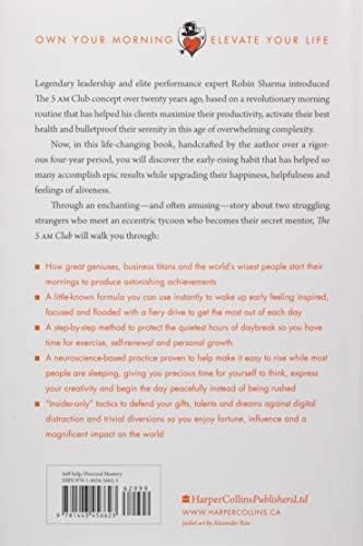 The 5AM Club: Own Your Morning. Elevate Your Life. by Robin Sharma