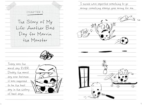 Marvin's Monster Diary: ADHD Attacks! (But I Rock It, Big Time) by Raun Melmed