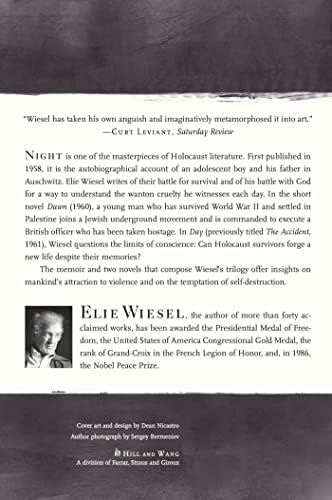 The Night Trilogy: Night, Dawn, Day by Elie Wiesel