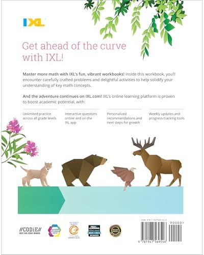 IXL The Ultimate Math Kindergarten Workbooks, Activity Book for Kids Ages 5-6 Covering Addition, Subtraction, Learn to Write and Count Numbers Through 100, Shapes, Telling Time, and More Mathematics by IXL Learning