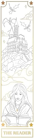 Dragon Princess Coloring Bookmarks (The Boyfriends Series) by Mai Franiak