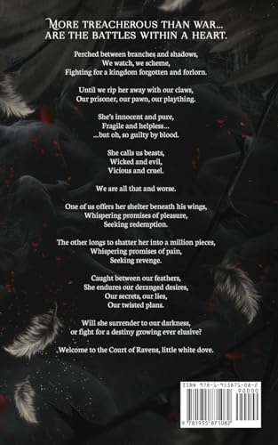 Feathers so Vicious: A Dark Fantasy Romance (Court of Ravens) by Liv Zander
