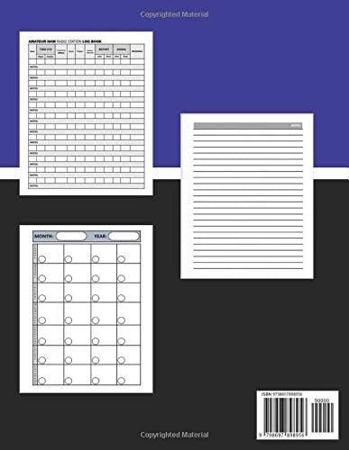 Amateur HAM Radio Station Log Book: Radio-Wave Frequency and Power Test Logbook For Serious Operators. Track and Organize Your Communications with ... Band Frequency Chart, Datachart and Analyzer by Richard J. Hobdy