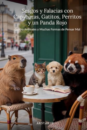 Sesgos y Falacias con Capybaras, Gatitos, Perritos y un Panda Rojo: Cuatro animales y muchas formas de pensar mal. (Spanish Edition) by ARSTAR