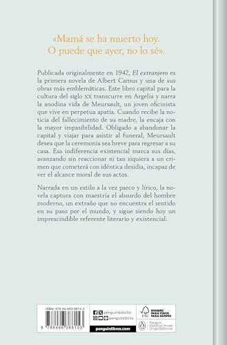 El extranjero (edición especial en tapa dura) by Albert Camus
