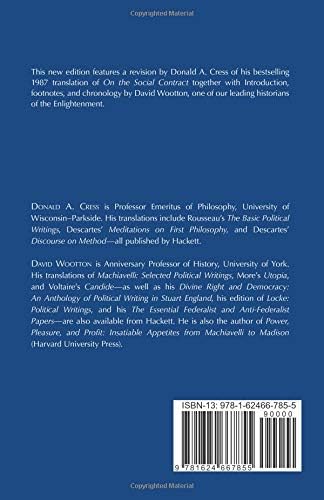 On the Social Contract by Jean-Jacques Rousseau
