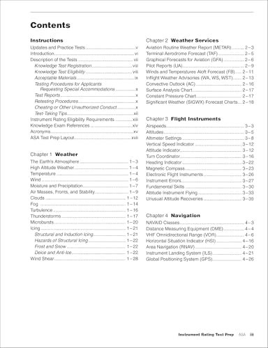 Instrument Rating Test Prep 2025-2026: Paperback plus software―pass your FAA exam (ASA Test Prep Series) by ASA Test Prep Board