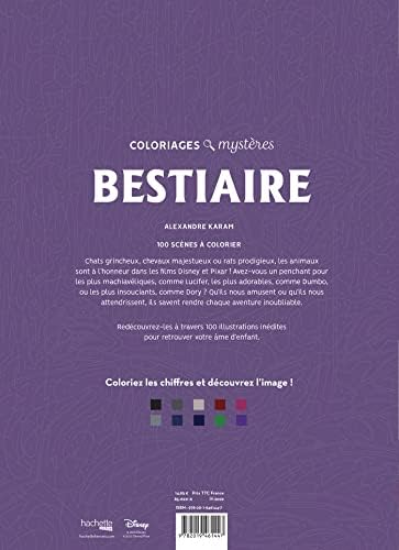 Coloriages mystères Disney - Bestiaire by Alexandre Karam
