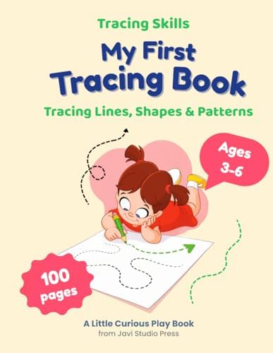 My first tracing book: Tracing, lines, shapes and patterns (Tracing Skills) by Javiera Rivas-Struque