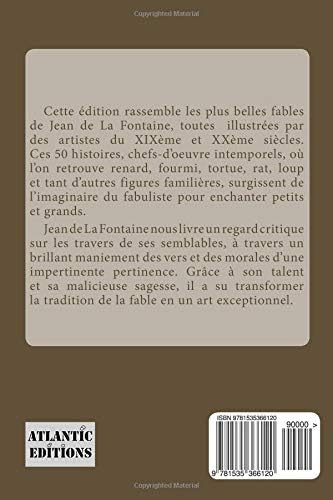 Les plus belles fables de La Fontaine: Illustrées par Calvet-Rogniat, Gustave Doré, Benjamin Rabier, Auguste Vimar (French Edition) by Jean de La Fontaine