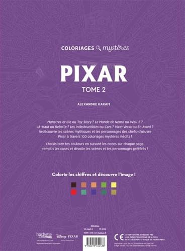 Coloriages mystères Disney - Pixar Tome 2 by Alexandre Karam