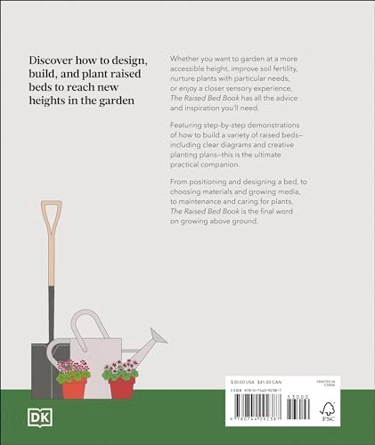 The Raised Bed Book: Get the Most from Your Raised Bed, Every Step of the Way (DK Gardening Guides) by DK