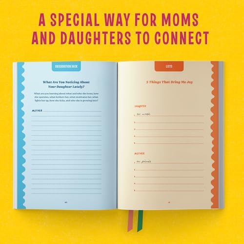Uniquely Us: Mother & Daughter: A Back-and-Forth Journal for Teen and Tween Girls and Their Moms (Parenting Book Series) by Eli Harwood M.A. LPC