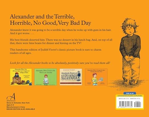 Alexander and the Terrible, Horrible, No Good, Very Bad Day by Judith Viorst
