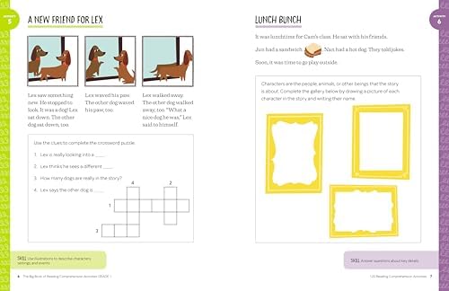 The Big Book of Reading Comprehension Activities, Grade 1: 120 Activities for After-School and Summer Reading Fun by Hannah Braun M.Ed.
