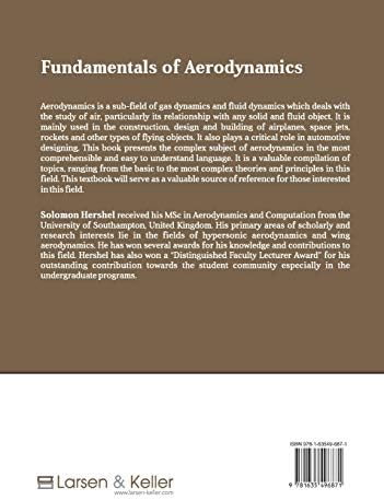 Fundamentals of Aerodynamics by Solomon Hershel