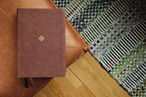 NKJV, Thompson Chain-Reference Bible, Large Print, Leathersoft, Brown, Red Letter, Comfort Print by Zondervan