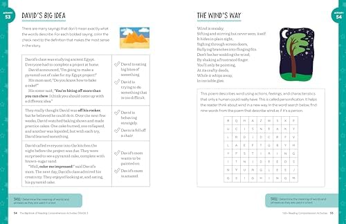The Big Book of Reading Comprehension Activities, Grade 3: 100+ Activities for After-School and Summer Reading Fun by Hannah Braun M.Ed.