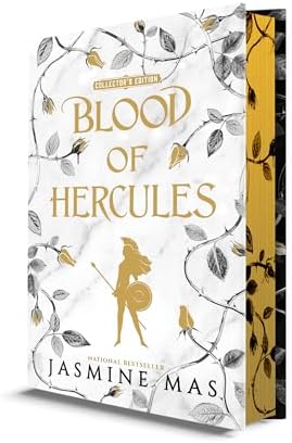 Blood of Hercules Collector's Edition: A Dark Romantasy of Greek Mythology, Enemies to Lovers, for Fans of Spicy BookTok Reads with Gold Sprayed Edges (Villains of Lore, 1) by Jasmine Mas