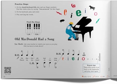 Piano Adventures: Lesson Book - Primer Level, 2nd Edition | Beginner Piano Method Book for Kids and Adults | Sheet Music for Learning Notes Rhythm and C 5-Finger Patterns | Faber Piano Teaching Book by Nancy Faber