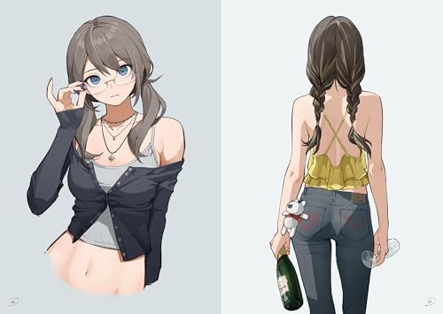 Yukina Artworks & Fashion Sketches (Japanese Edition) by Yukina
