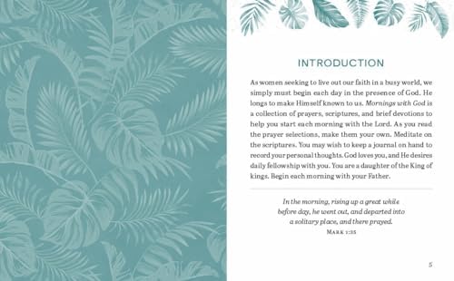 Mornings with God Large Print: Prayers & Devotions for Women by Compiled by Barbour Staff