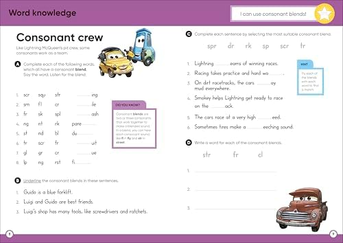 Disney Learning Big Workbook Grade 3: Math & English Workbook for Kids Aged 8-9, Curriculum-Based by DK