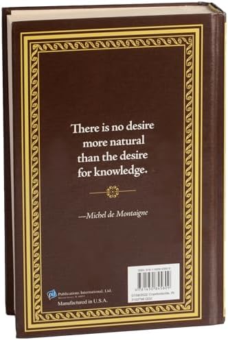 The Book of Unusual Knowledge: Big Book of Fascinating Facts & Information | Hardcover Gift for Trivia Buffs, Curious Minds, Adults, Dad & Knowledge Seekers by Publications International Ltd.