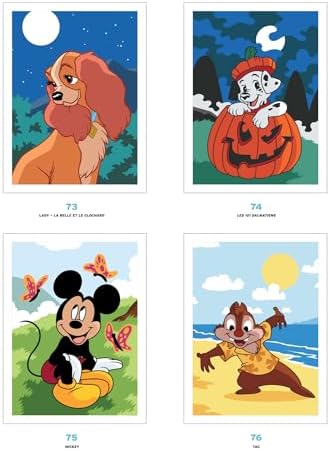 Coloriages mystères Disney - Nature by William Bal