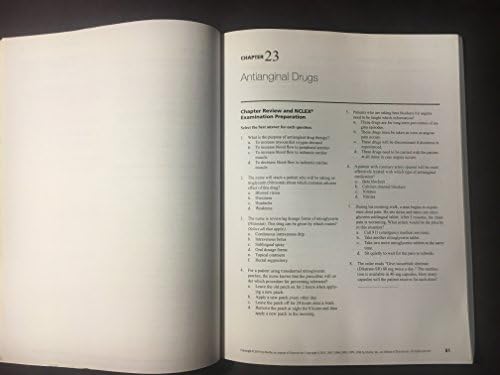 Study Guide for Pharmacology and the Nursing Process by Linda Lane Lilley PhD RN