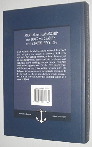 Manual of Seamanship for Boys and Seamen of the Royal Navy, 1904 by Cecil H. Fox