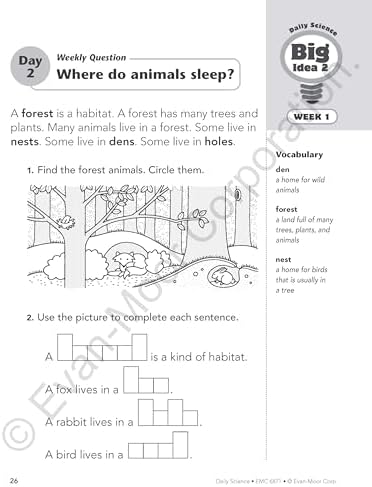 Evan-Moor Daily Science, Grade 1 Student Book by Evan-Moor Educational Publishers