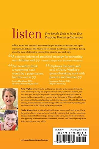Listen: Five Simple Tools to Meet Your Everyday Parenting Challenges by Patty Wipfler